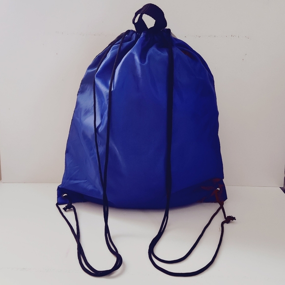 🔮3/$15 Blue Microsoft Drawstring Backpack - Picture 4 of 5